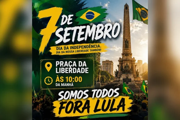 Fora Lula em 7 de Setembro em BH