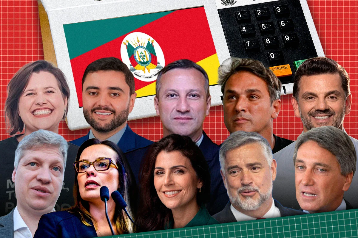 Candidatos ao governo e ao Senado pelo RS - Metrópoles