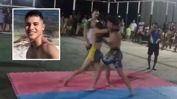 Vídeo: lutador morre após sofrer nocaute em evento de boxe no Ceará