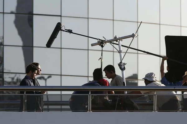 Equipe da Netflix grava série sobre Lava Jato em Brasília. Veja fotos