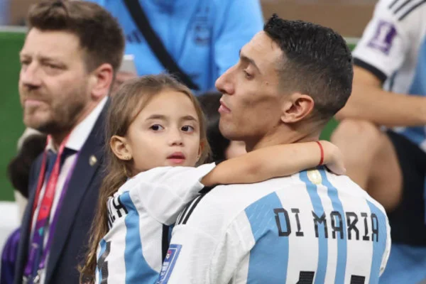 Filha de Di Maria foi hospitalizada no Catar antes da final da Copa