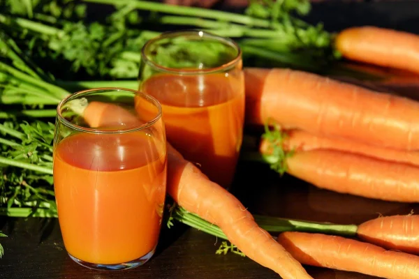 Suco de cenoura