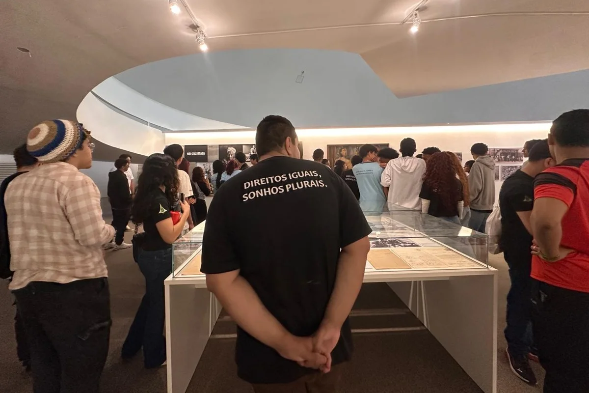 A mostra Utopias em construção está em cartaz no Museu Nacional A mostra Utopias em construção está em cartaz no Museu Nacional