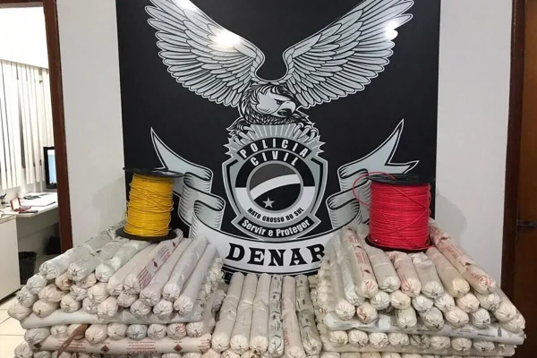 Família do crime é presa com 200kg de explosivos em Campo Grande (MS)