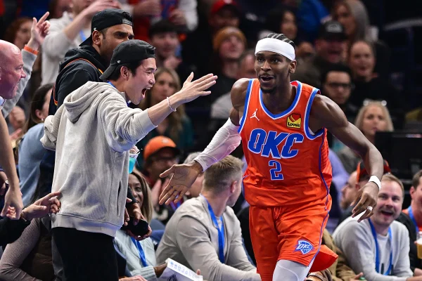 Imagem colorida de Shai Gilgeous-Alexander - Metrópoles