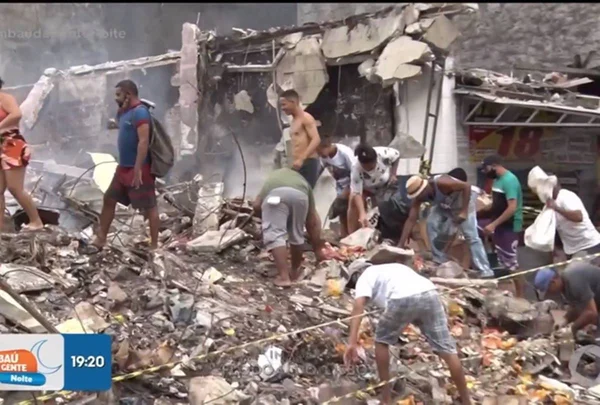 supermercado incendio