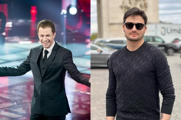 Tiago Leifert e Felipe Neto