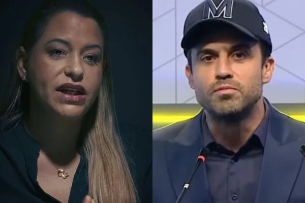 A delegada Vanessa Guimarães concedeu entrevista à campanha do prefeito Ricardo Nunes (MDB) e falou contra Pablo Marçal (PRTB).