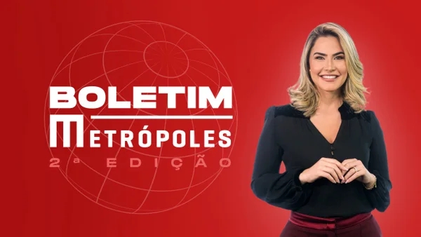 Imagem colorida do layout do Boletim Metrópoles