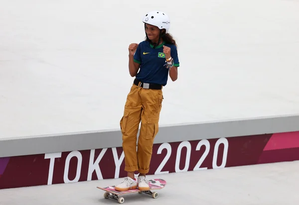 Rayssa Leal é uma skatista brasileira, medalhista olímpica