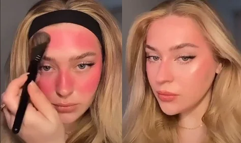 Batom no rosto todo: aprenda técnica inusitada que viralizou no TikTok