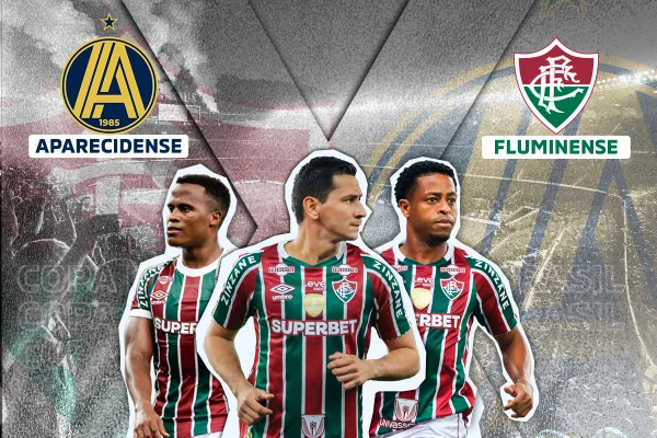 Aparecidense e Fluminense jogam em Brasília pela Copa do Brasil 2025