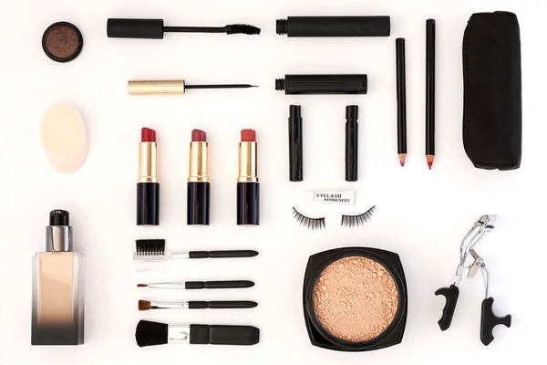 Produtos de maquiagem e beleza