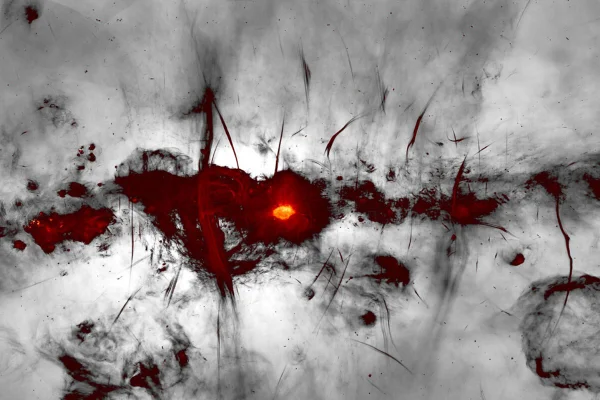 Imagem colorida de via lactea - Metrópoles