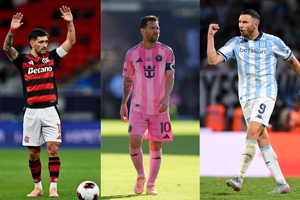 Arrascaeta x Messi: compare números dos postulantes ao Rei da América