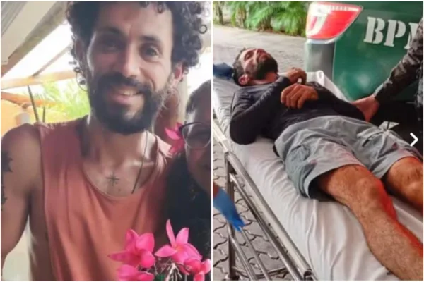 Imagem colorida, Homem some após ritual com chá de ayahuasca e é encontrado vivo. Vídeo - Metrópoles