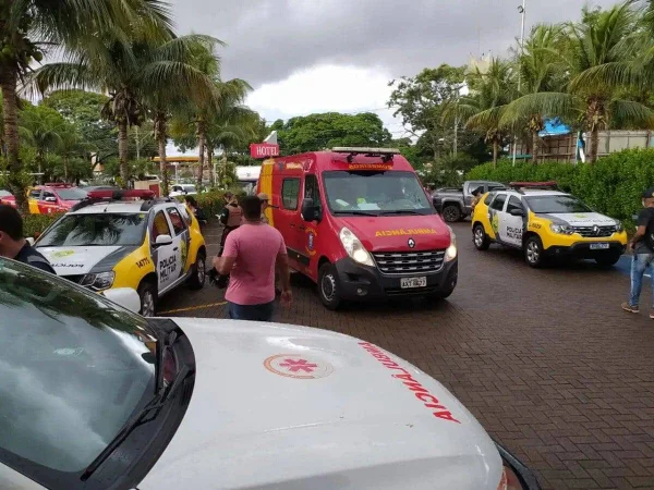 Homem tem surto em hotel de Maringá e é rendido pela PM após disparos
