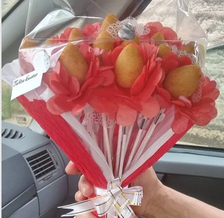 Além da web: buquê de coxinhas vira realidade no Paraná