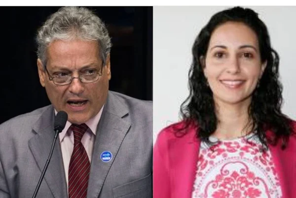 João Vicente Goular e Ana Prestes: