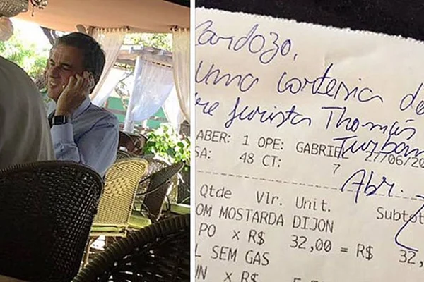 “Thomás Turbando” paga conta de José Eduardo Cardozo em restaurante