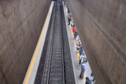 Plataforma da estação Palmeiras-Barra Funda