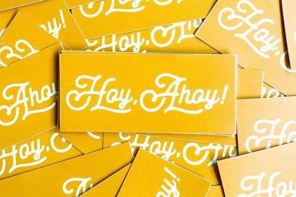 Hoy, Ahoy! - Capa