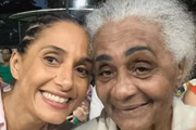 Camila Pitanga e a mãe