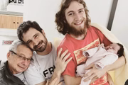 Bruno Ciocler e família