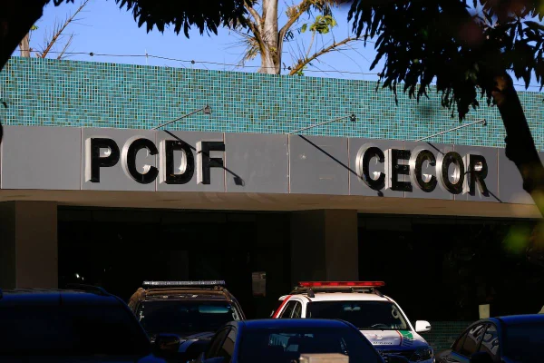 Fachada da Cecor, na PCDF