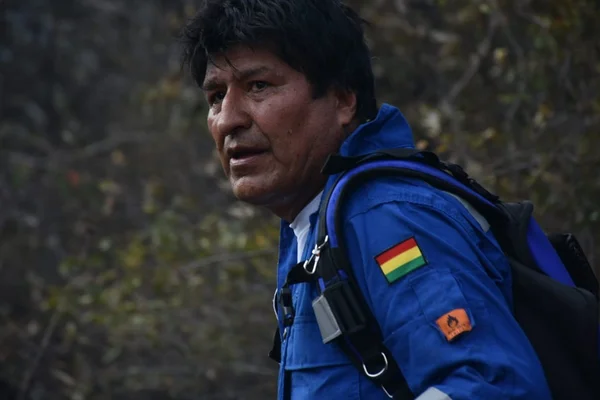 Evo Morales se perde na selva enquanto combate incêndios florestais