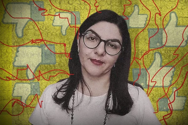 mulher de óculos