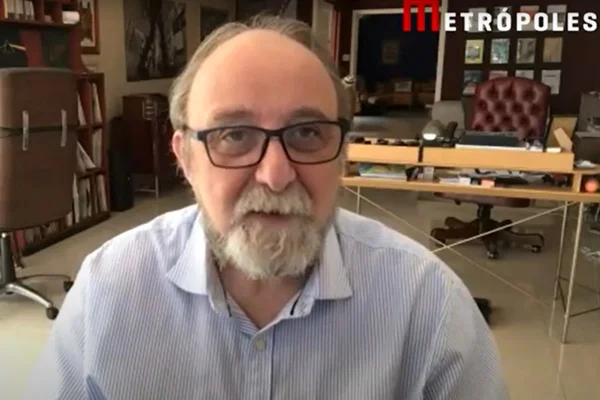 Frame de vídeo mostra o cientista Miguel Nicolelis - Metrópoles