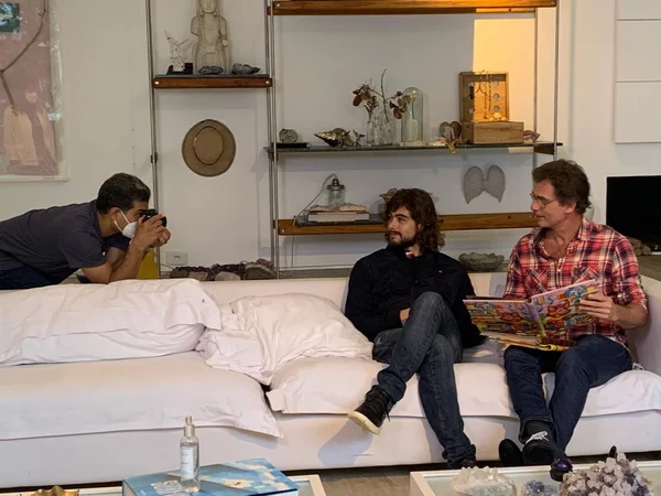 João e Rafael Vitti no Globo Repórter