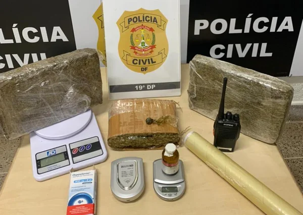 Polícia Civil prende traficante com skunk e anabolizantes no DF