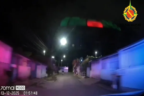 Perseguição: motociclista sem CNH tenta fugir da PM, derrapa e é preso