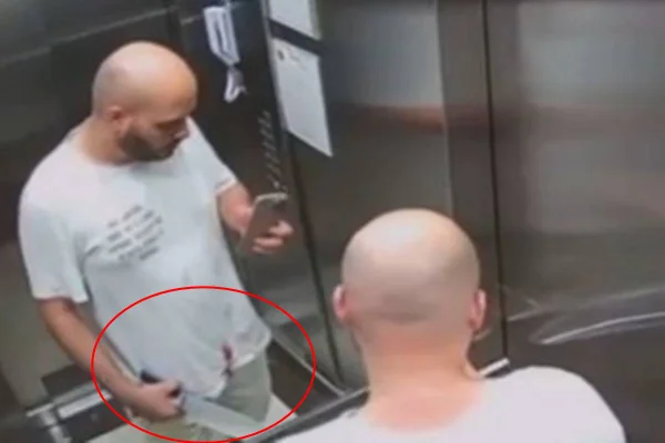 Jornalista que matou ex estava com faca e blusa com sangue em elevador