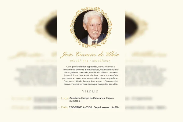 Morre desembargador João Carneiro de Ulhôa, ex-presidente do TJDFT