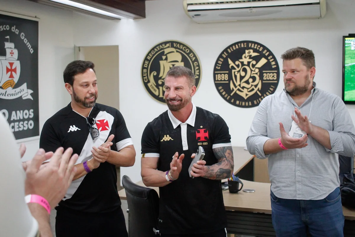 Pedrinho, presidente do Vasco Pedrinho, presidente do Vasco