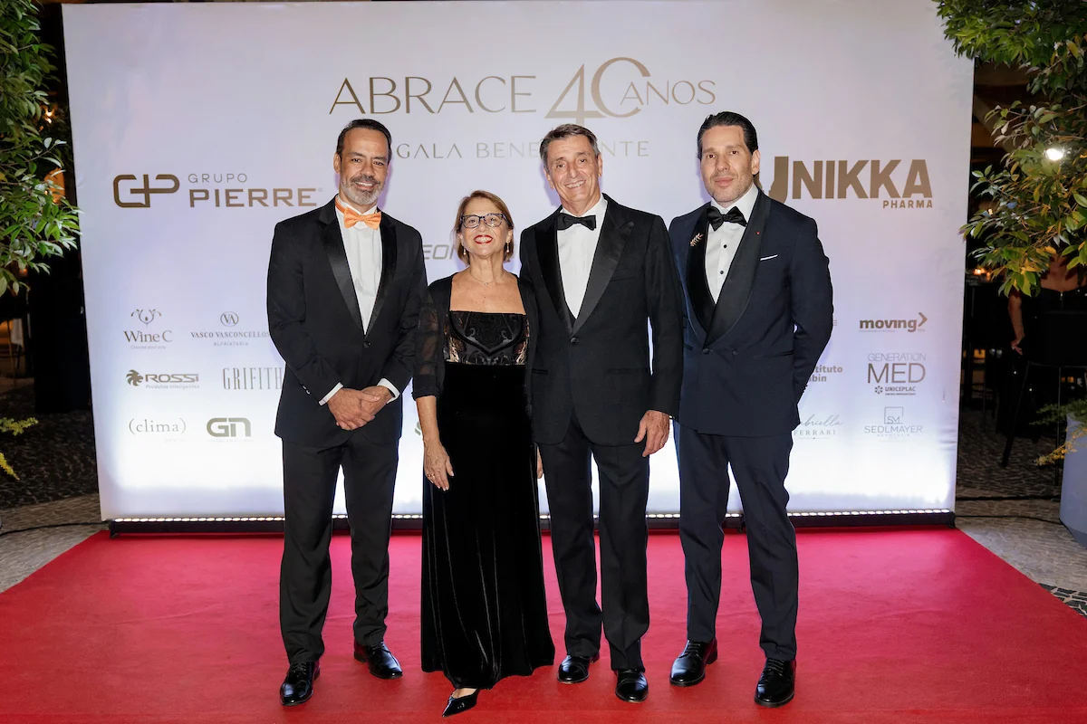 Fique por dentro: Embaixada da Itália brinda 40 anos da Abrace com baile de gala beneficente