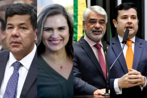 Foto colorida de candidatos ao senado por Pernambuco em 2026 - Metrópoles