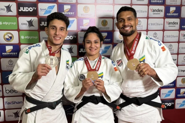 Judô: Brasil conquista mais três medalhas no Grand Slam de Astana
