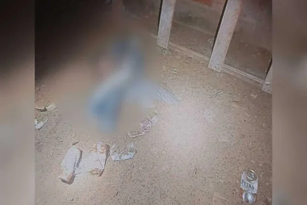 Imagem colorida, homem é assassinado e enterrado no quintal de casa- Metrópoles