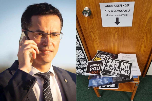 Gabinete de Dallagnol espalha documento com ataque a ministro do TSE