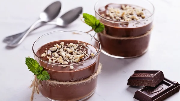Creme de chocolate sem lactose e sem açúcar