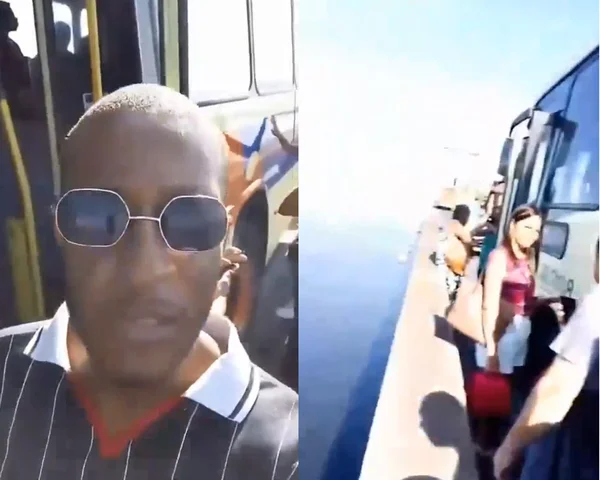 Motorista tem mal súbito, perde controle de ônibus na Ponte Rio-Niterói