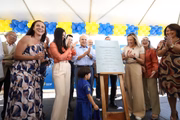 Ibaneis adiantou que no cronograma de obras que será entregue ao próximo governo está prevista a construção de novos 33 Cepis, além da reforma de outras 53 escolas da rede pública de ensino. Ibaneis adiantou que no cronograma de obras que será entregue ao próximo governo está prevista a construção de novos 33 Cepis, além da reforma de outras 53 escolas da rede pública de ensino.