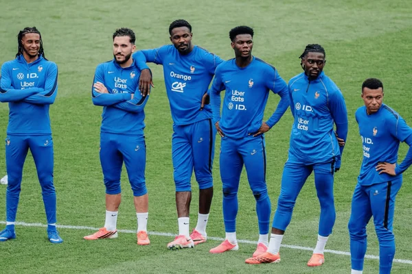 Jogadores da seleção francesa