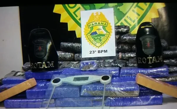 Traficante machuca o pé fugindo de prisão ao ser flagrado com drogas