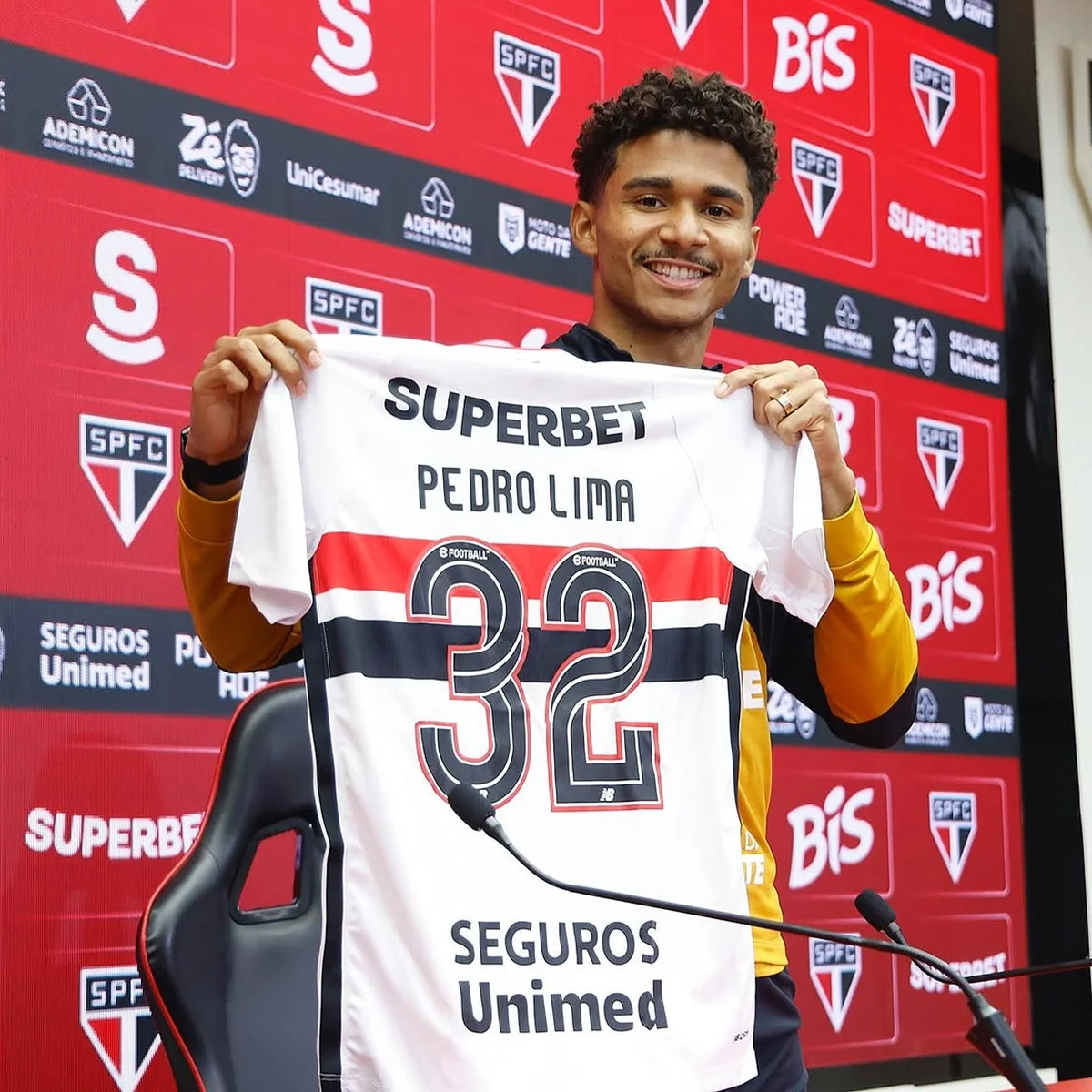 São Paulo: Pedro Lima revela que foi rejeitado pelo Tricolor na base - imagem 1 São Paulo: Pedro Lima revela que foi rejeitado pelo Tricolor na base - imagem 1