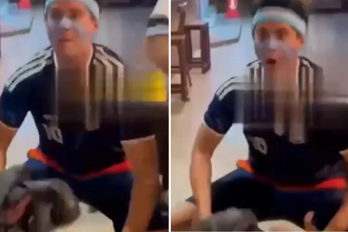 Justiça decreta prisão de argentino que imitou macaco para homem negro